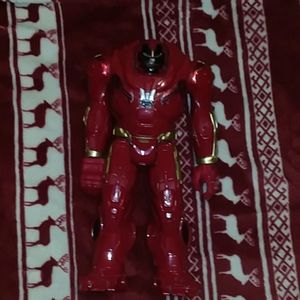 Action figures (Batman and Hulk Buster)